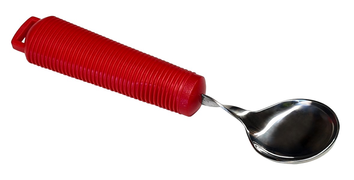 Bendable Soup Spoon – Red
