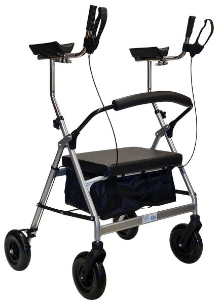 Extra Wide Heavy Duty Gutter Arm Rollator – alternate view