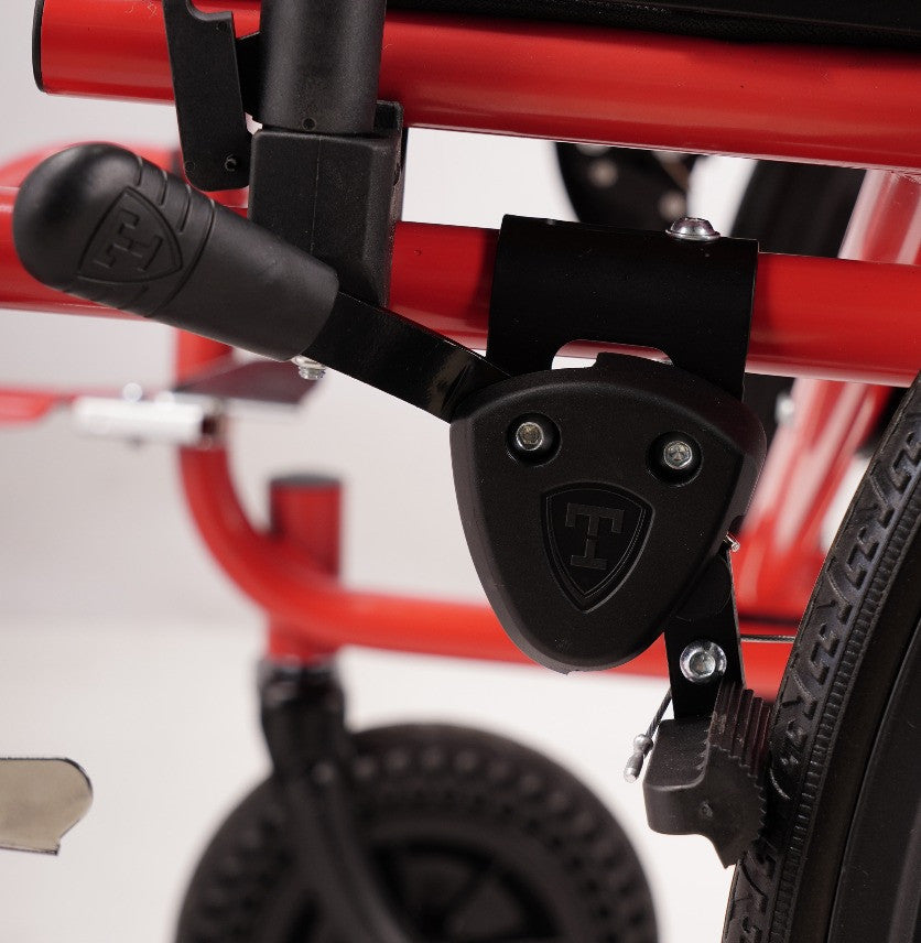 Heavy Duty Steel Wheelchair (55cm) – alternate view