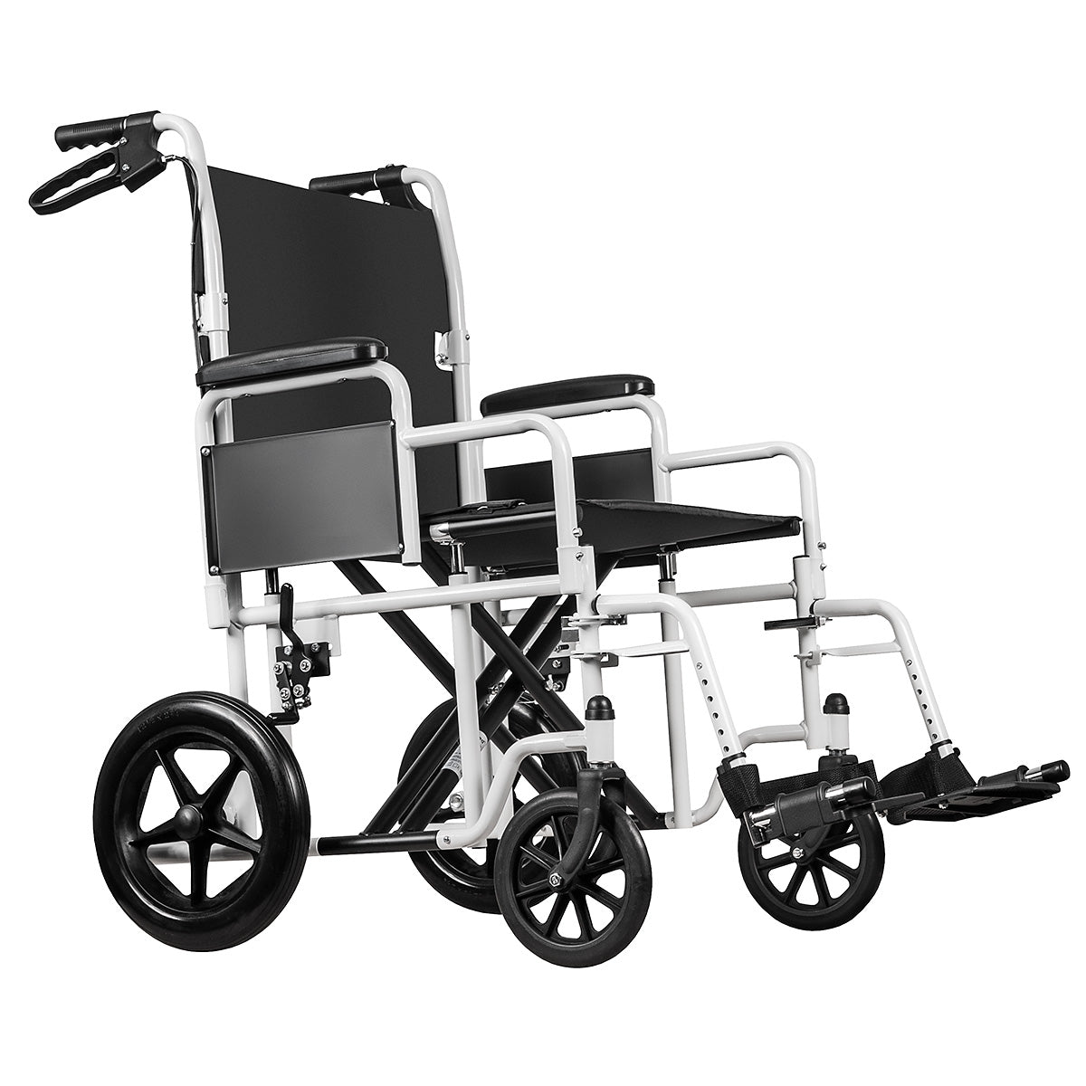 55HD Heavy Duty Attendant Wheelchair – alternate view