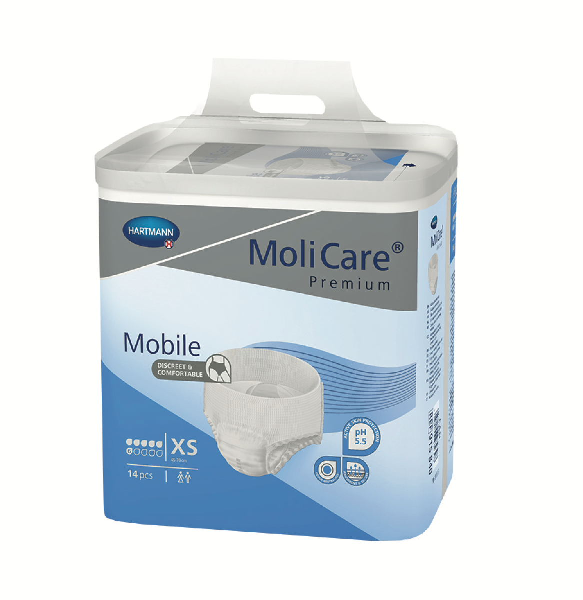 MoliCare Premium Mobile 6 Drops Pull Up Pants - Carton
