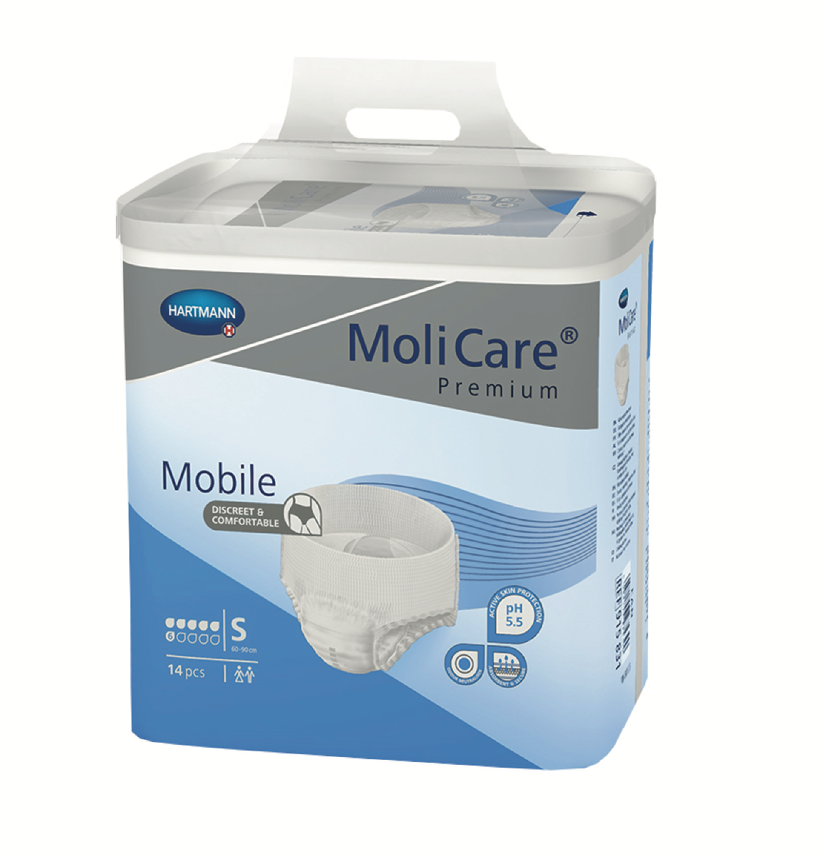 MoliCare Premium Mobile 6 Drops Pull Up Pants - Carton