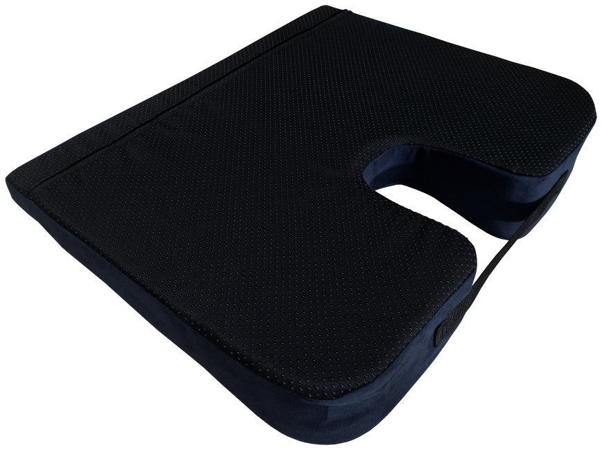 Coccyx Wedge Cushion 55cm (22") – non-slip base