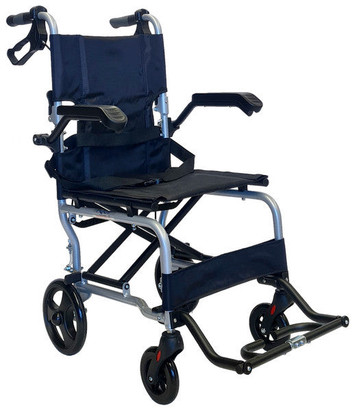 Portable Aluminium Travel / Aisle Wheelchair v2 (41cm)