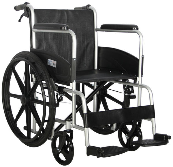Standard Lite Steel Wheelchair with Mag Wheels (50cm)