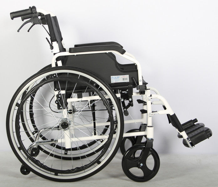 Deluxe Lightweight Aluminium Wheelchair - 46cm – alternate view