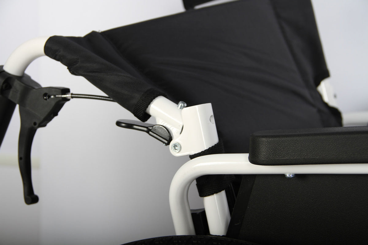 Deluxe Lightweight Aluminium Wheelchair - 46cm – alternate view