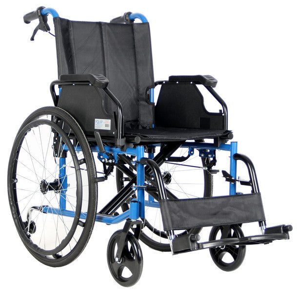 Deluxe Steel Wheelchair 45cm – alternate view