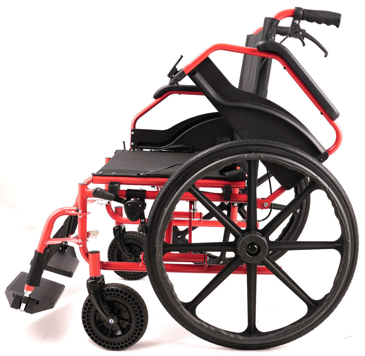 Heavy Duty Steel Wheelchair (55cm) – alternate view