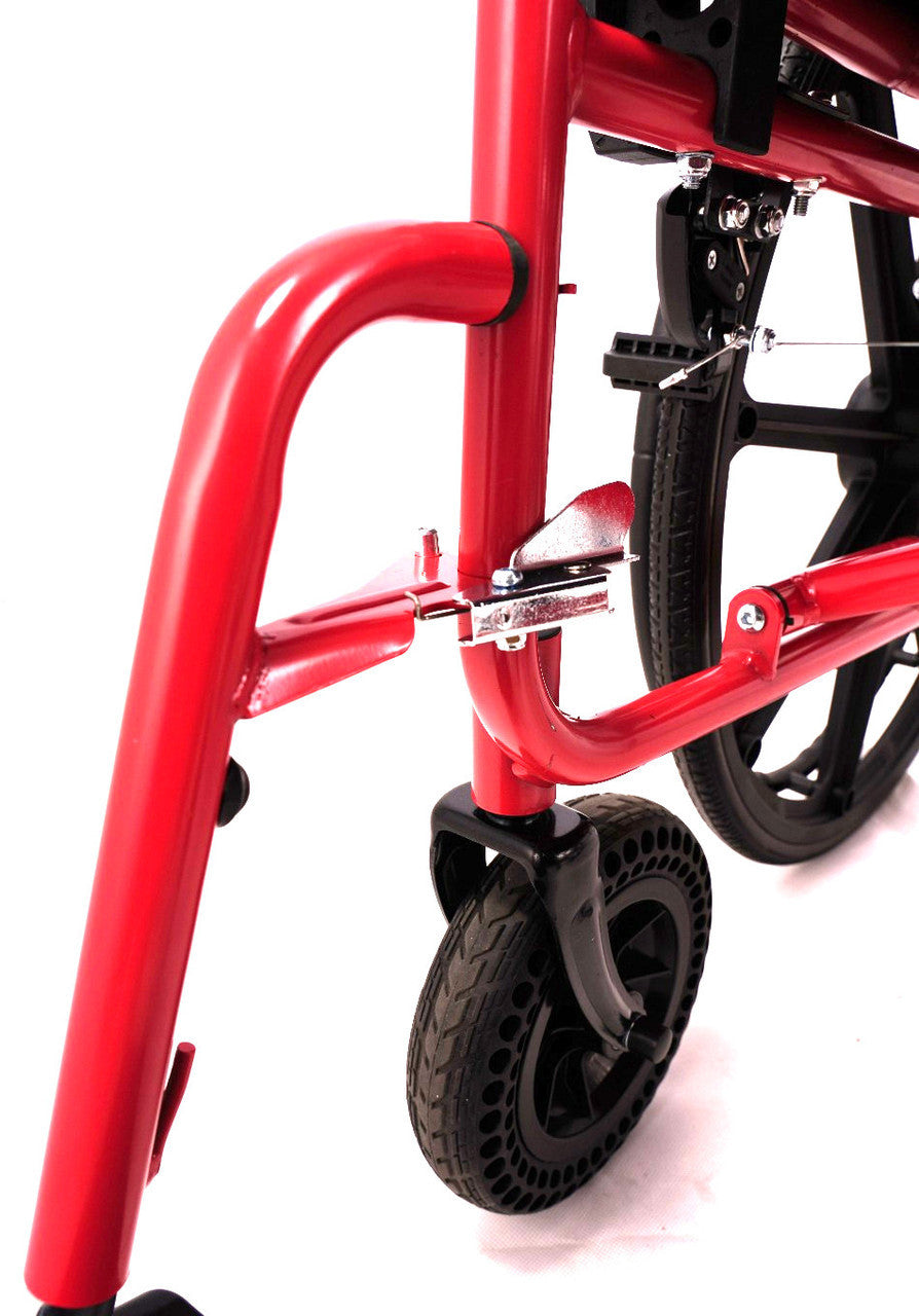 Heavy Duty Steel Wheelchair (55cm) – alternate view