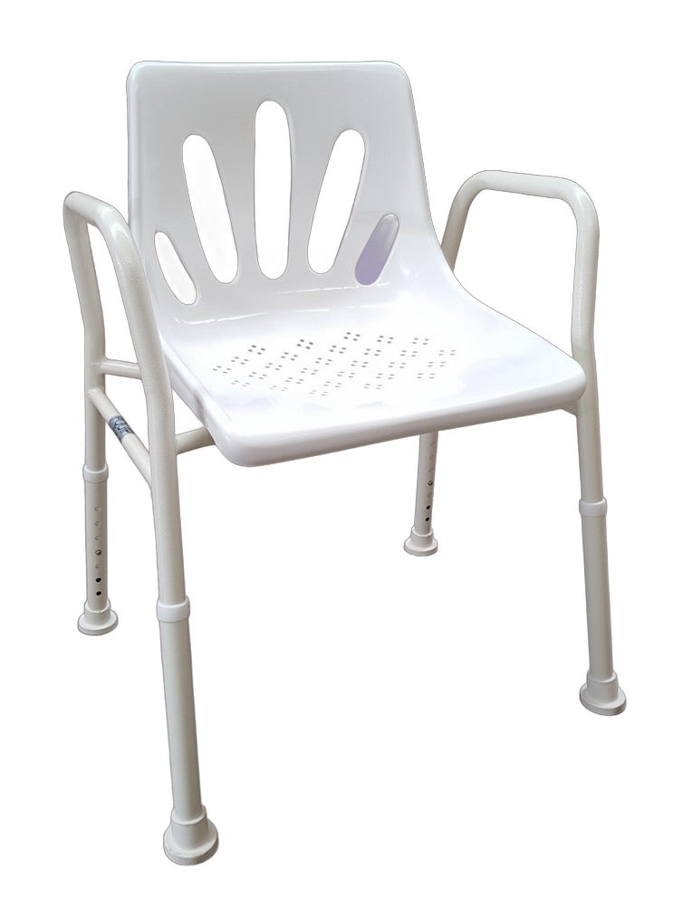 Wide Aluminium Shower Chair