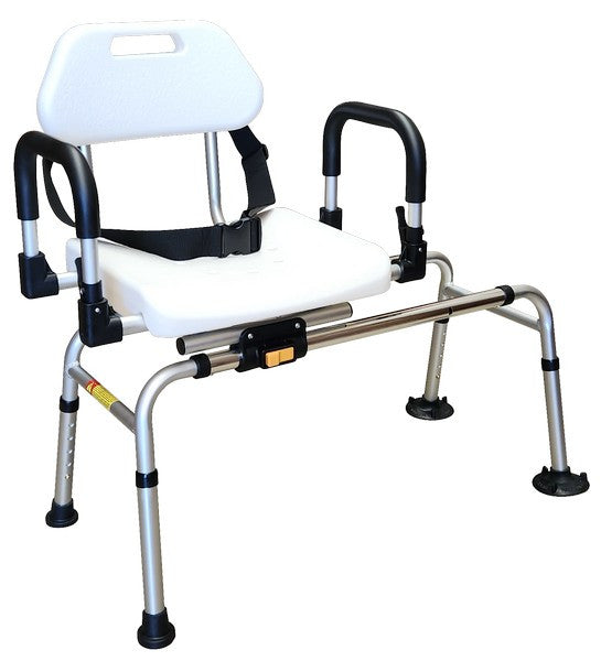 Rotating Sliding Transfer Bath Bench – alternate view