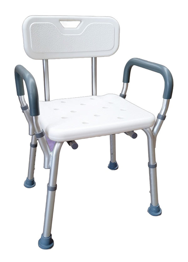 Aluminium Bath Seat with Back & Arms