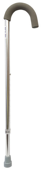 Standard Handle Cane – Chrome