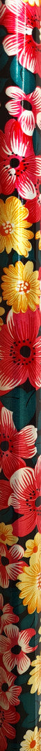 T-Shape Handle Cane with Soft Grip – Hibiscus Flower