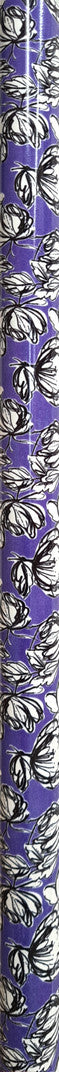 T-Shape Handle Cane – Lavender Sketch