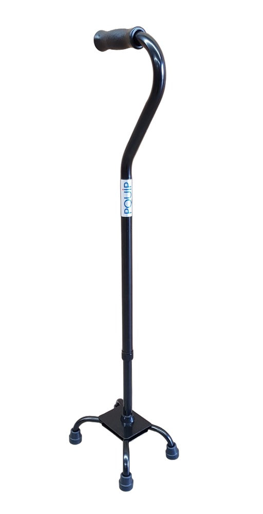 227kg Heavy Duty Small Base Quad Cane - Steel