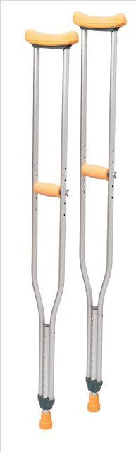 Underarm Crutches - Yellow (Pair)
