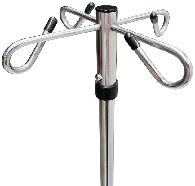 Stainless Steel IV Pole – alternate view