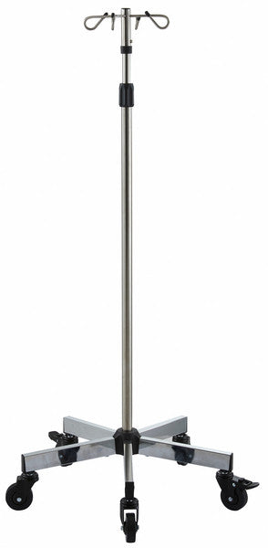 Stainless Steel IV Pole