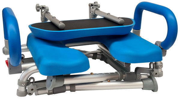 Deluxe Foldable Commode Shower Chair – alternate view