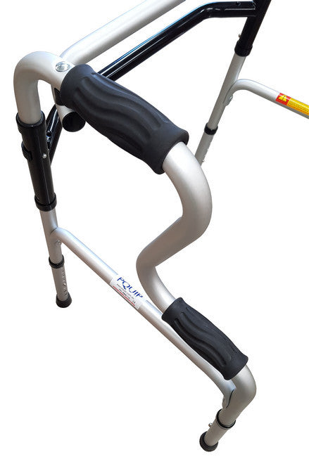 Aluminium One-Button Step Up Walker – alternate view