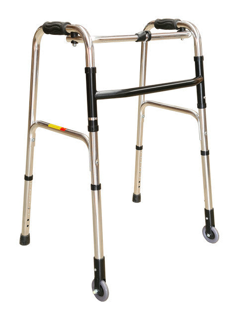 1-Button Walking Frame with 3" Wheels