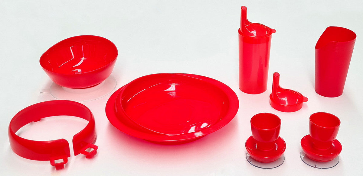 Standard Tableware Set (Red)