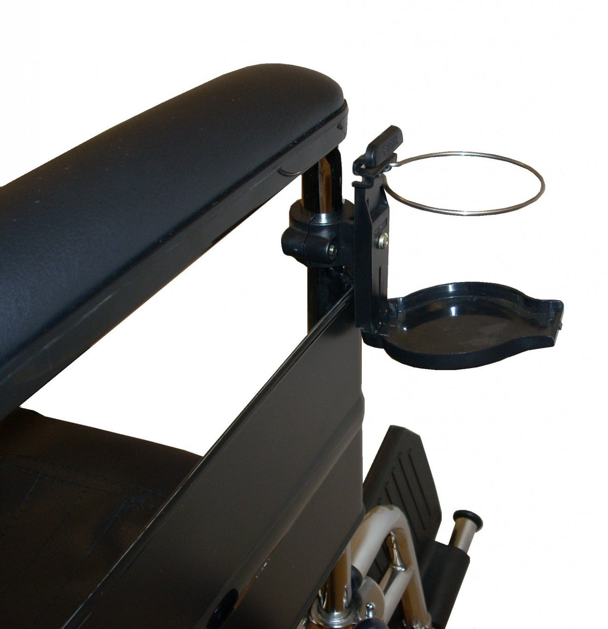 Wheelchair Cup Holder – alternate view