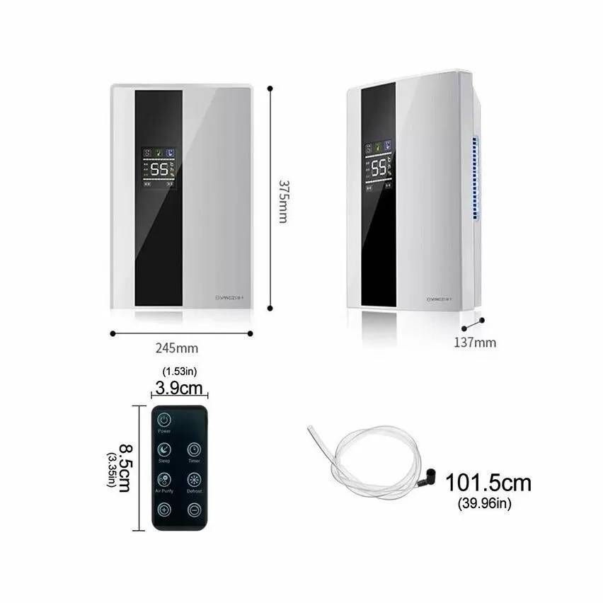 2-in-1 Air Dehumidifier & Purifier Combo