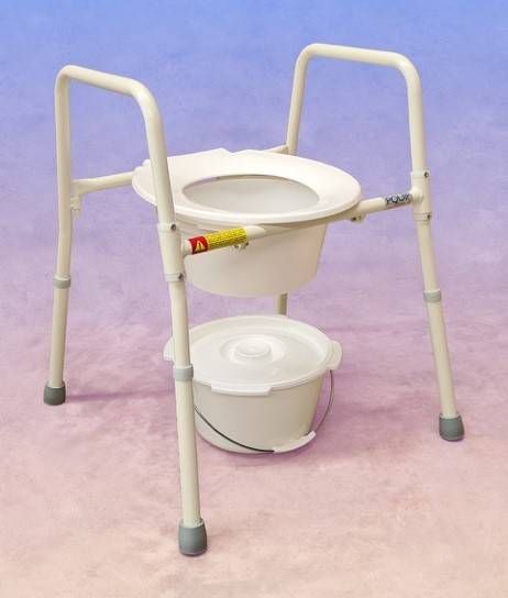Aluminum Folding Commode