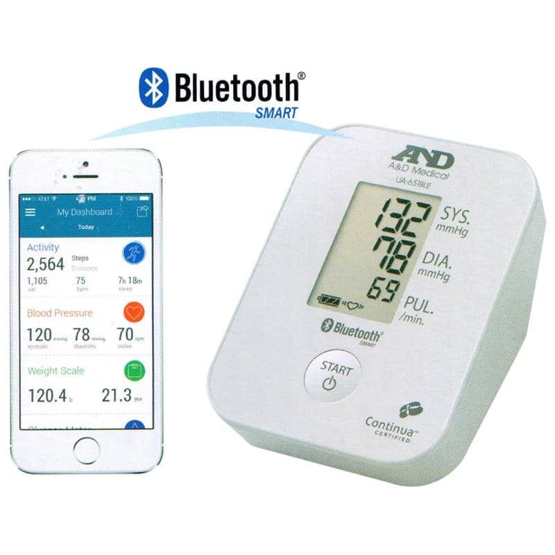 Bluetooth Blood Pressure Monitor - A&D Medical
