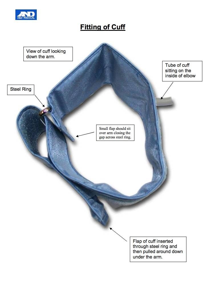 Arm Cuff for Blood Pressure Monitors - A & D Medical