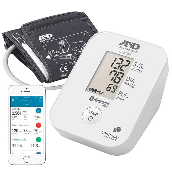 Bluetooth Blood Pressure Monitor - A&D Medical