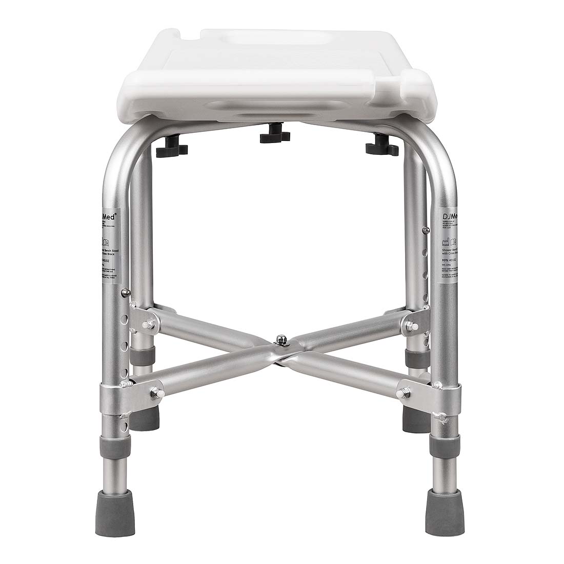Braced Shower Stool, Bench Seat