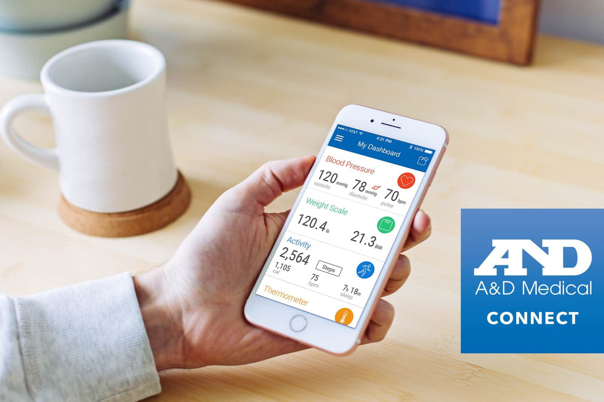 Bluetooth Blood Pressure Monitor - A&D Medical