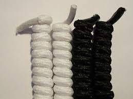 Coiler Shoe Laces - Homecraft, white