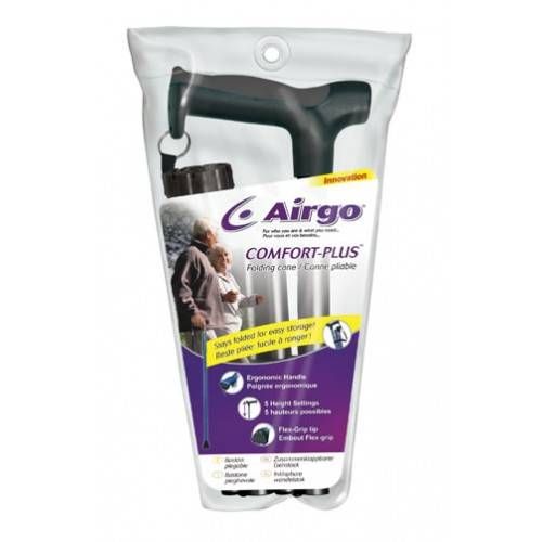 Comfort-Plus Folding Cane - Airgo
