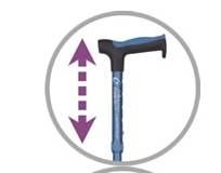 Comfort-Plus Folding Cane - Airgo