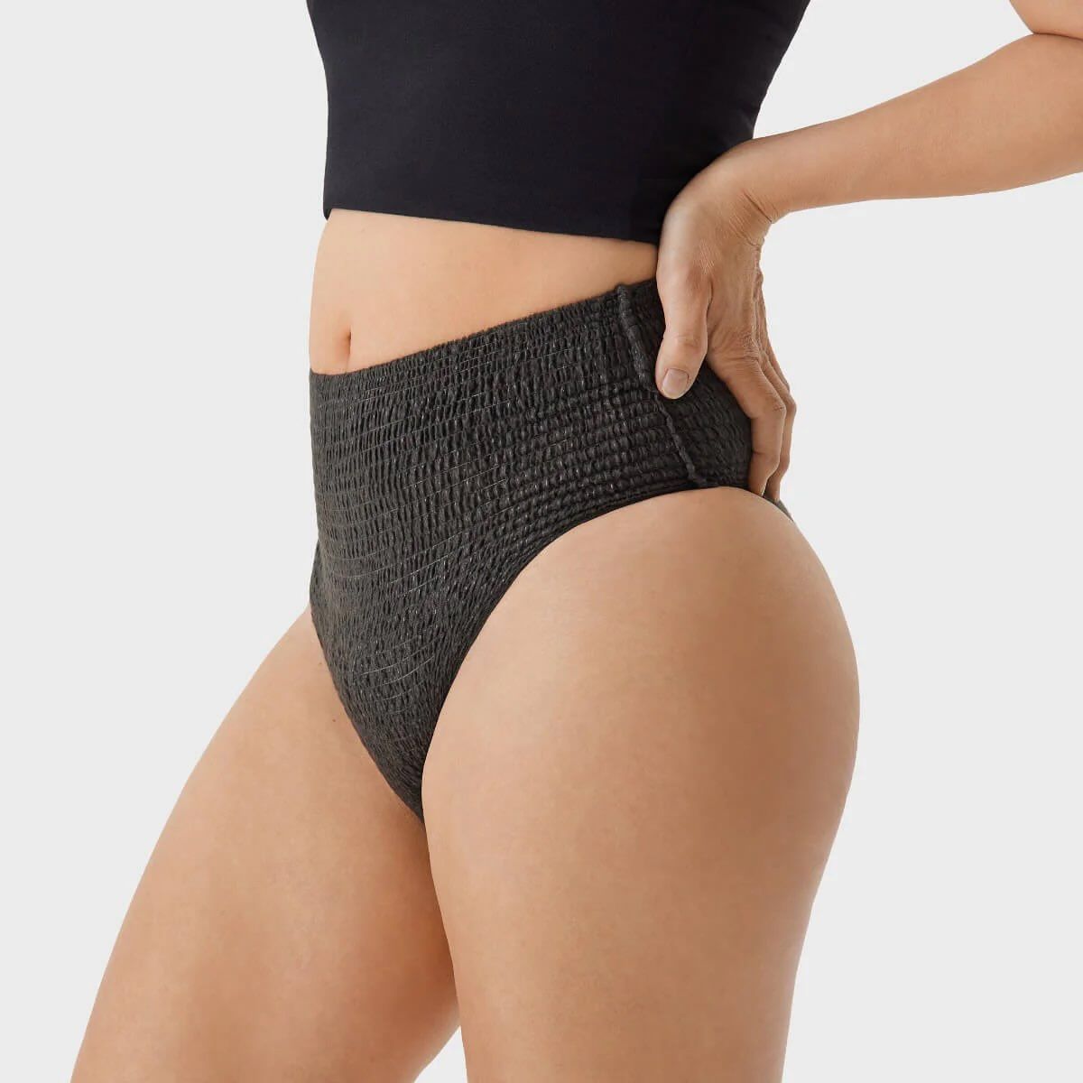 Dailee Lady Pull Up Pants Plus Black - Carton