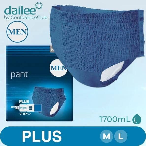 Dailee Men Pull Up Pants Plus - Carton