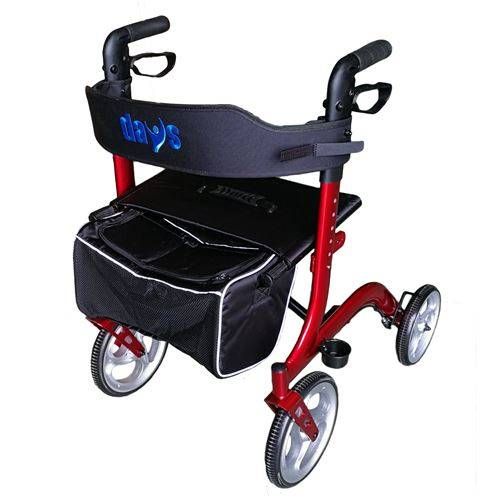 Superlite Deluxe Rollator - Days, Red