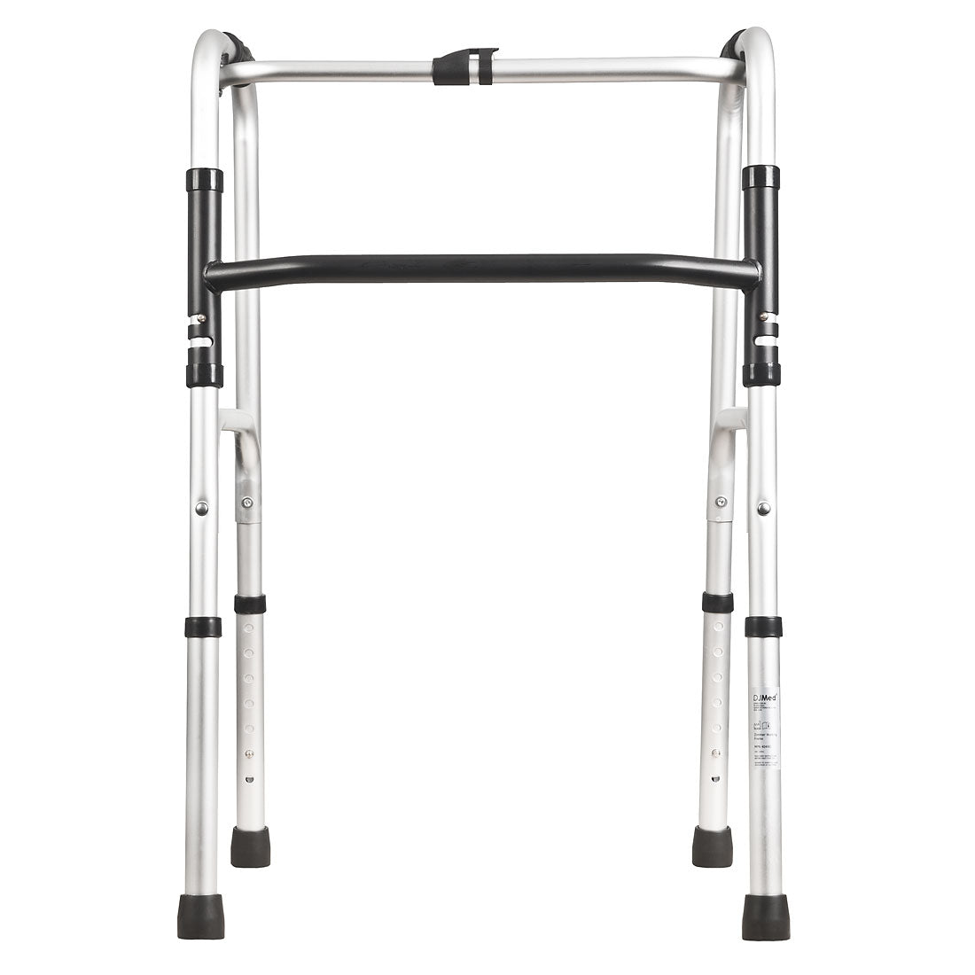 Deluxe Zimmer Walking Frame, Folding - Walking Frame With Wheels