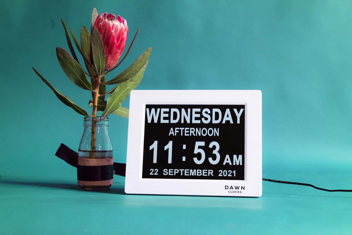 Dementia Clock & Calendar & Reminder - Dawn Clocks