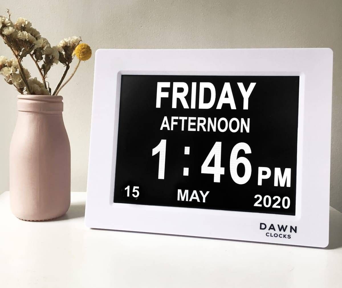Dementia Clock & Calendar & Reminder - Dawn Clocks