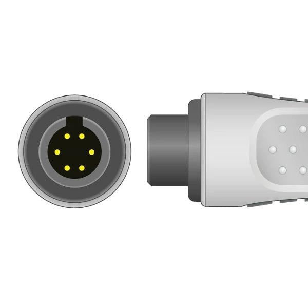 Direct-Connect ECG 5-Leads Snap Cable – alternate view