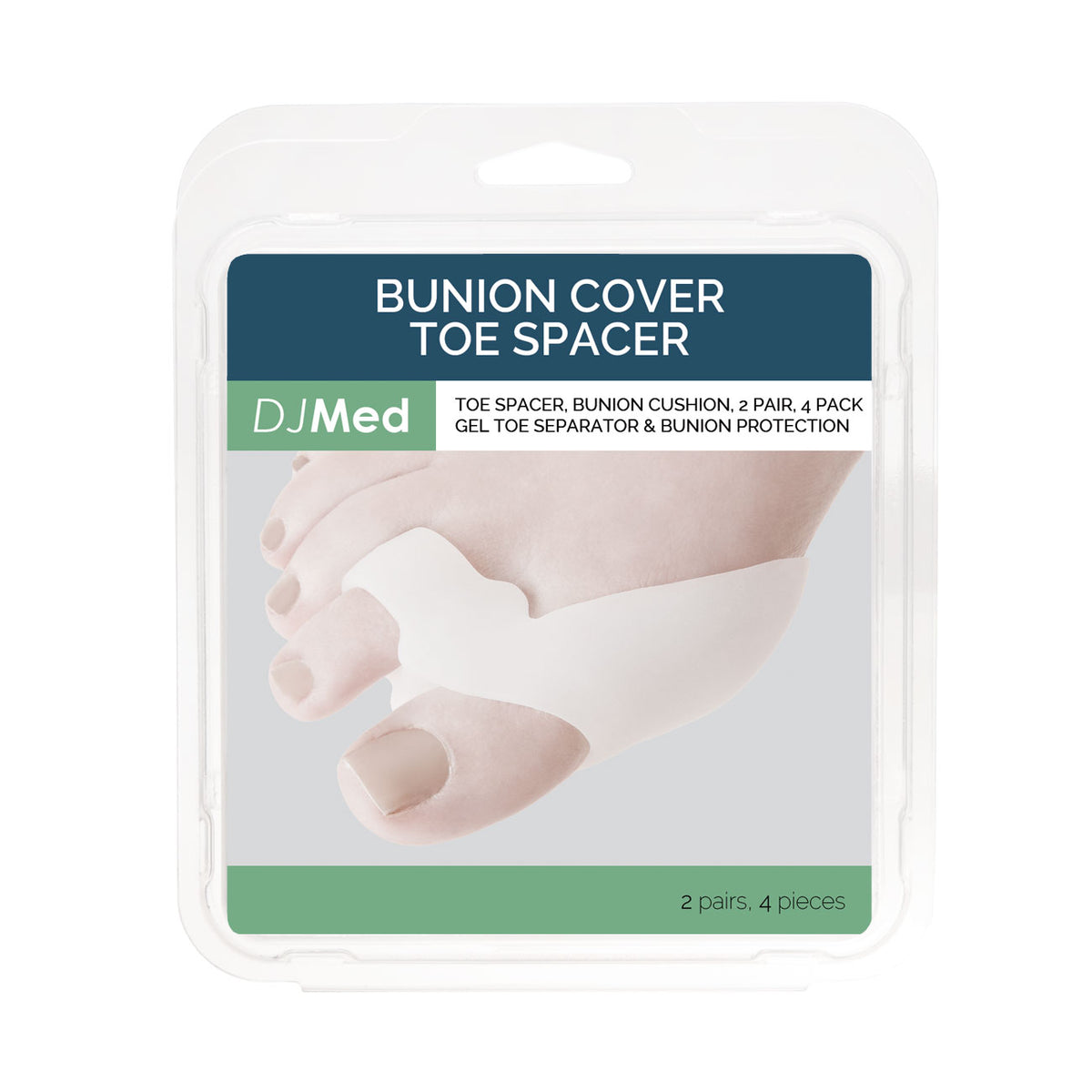 DJMed Bunion Protector & Toe Spacer - 1 Pad