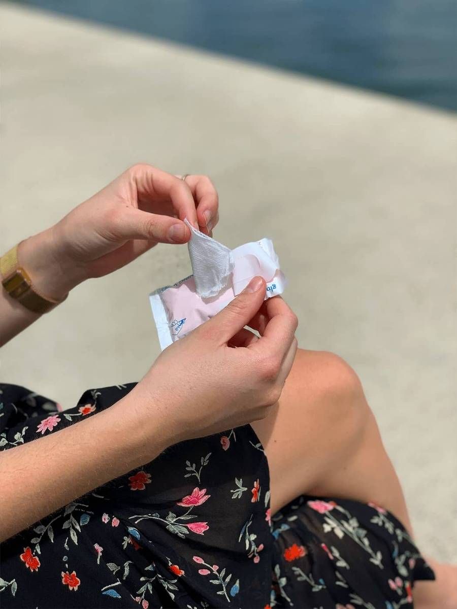 Alcohol Free Finger Cleansing Wipes - Glucology, 100 wipes