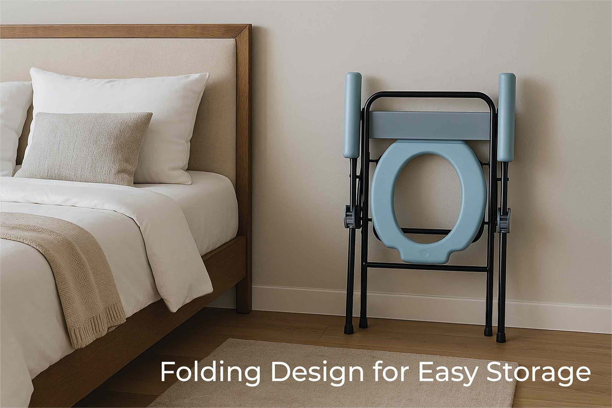 Folding Commode - Aidapt