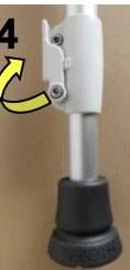 BIG 250 Heavy Duty Forearm Crutches - Rebotec